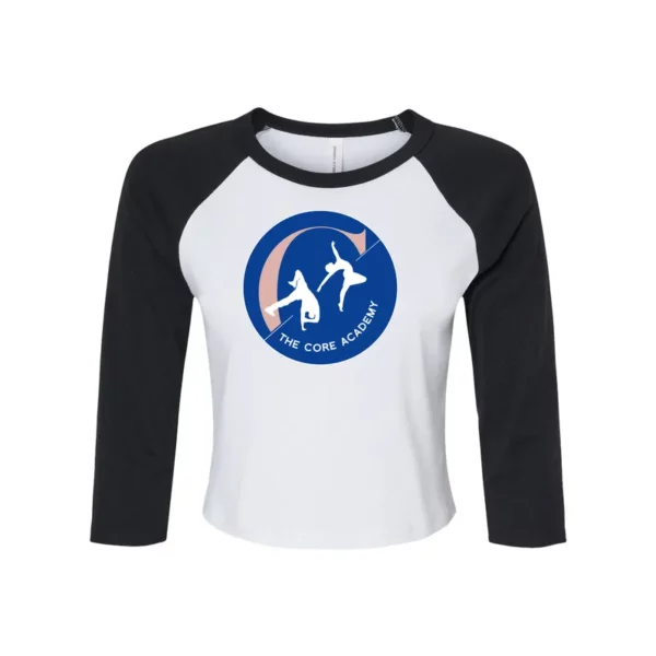 Logo 3/4 Baseball Crop